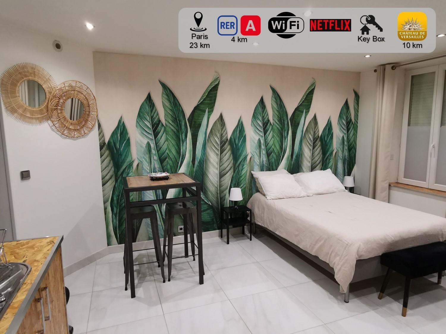 Studio Cosy Proche Paris Et Versailles Le Port-Marly Exterior foto